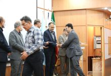 گزارش تصویری مراسم تجلیل از کارکنان نمونه 1400